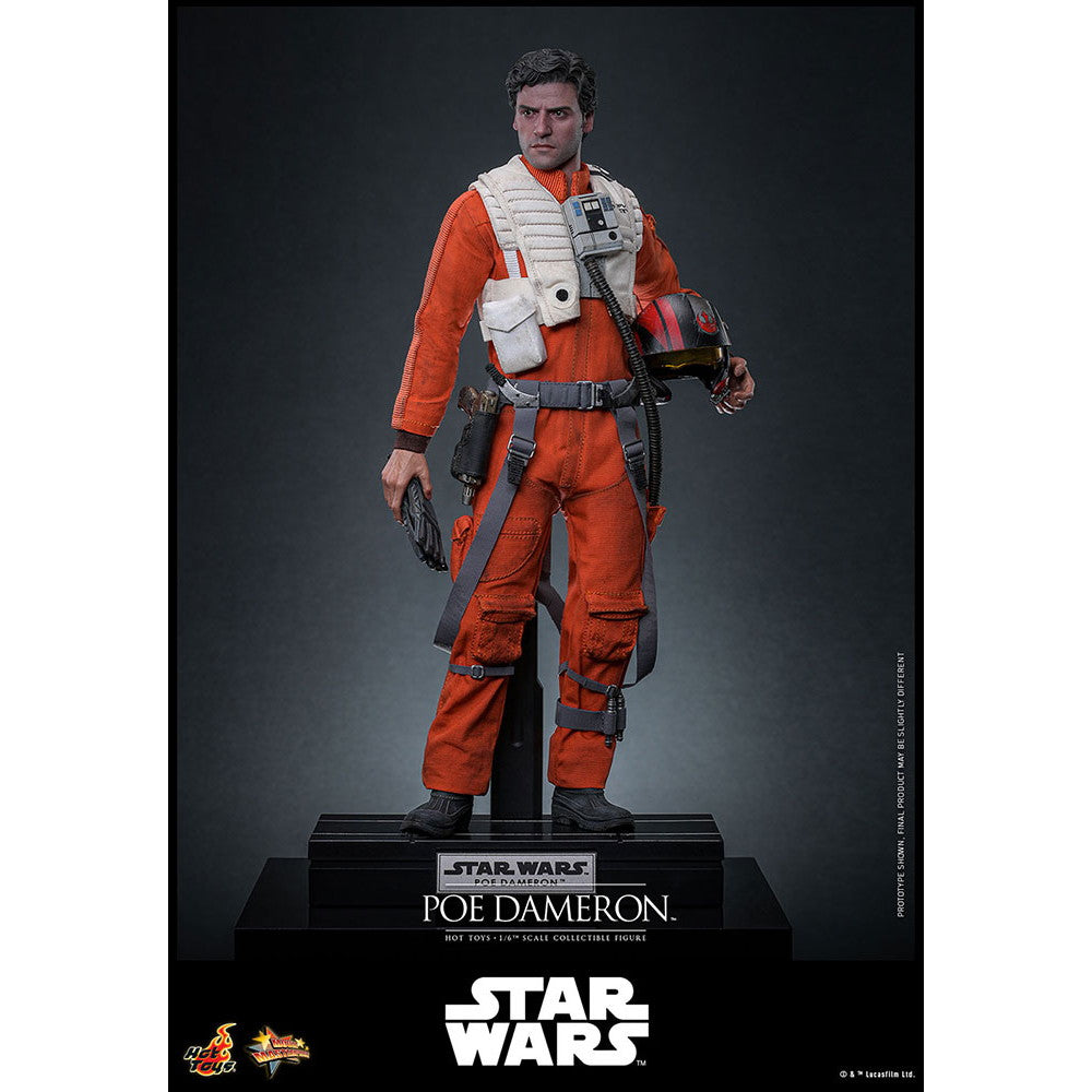 【予約安心出荷】[FIG] ムービー・マスターピース ポー・ダメロン STAR WARS(スター・ウォーズ) エピソード7/フォースの覚醒 1/6 完成品 可動フィギュア(MM#808) ホットトイズ(2026年8月)