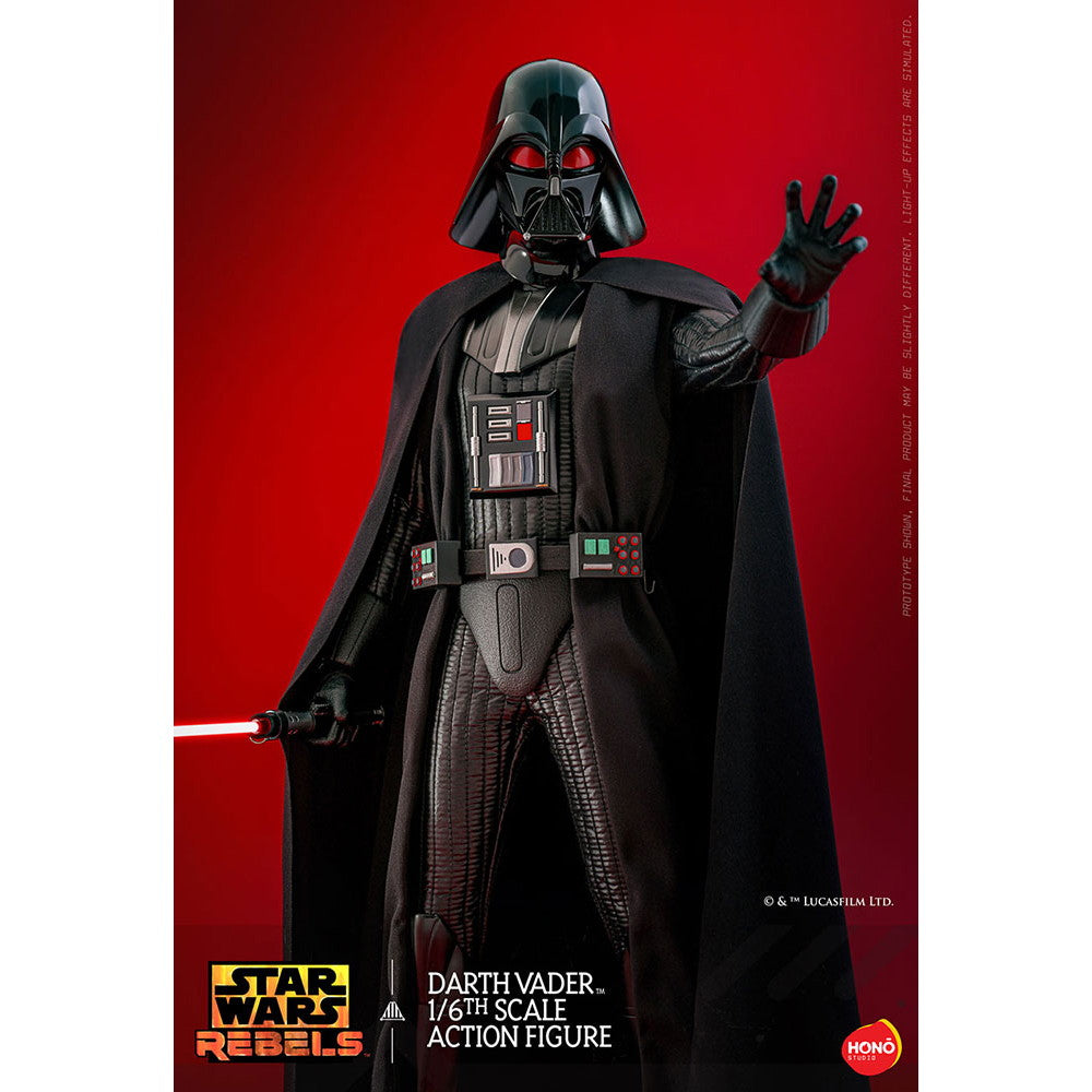【予約安心出荷】[FIG] 炎スタジオ ダース・ベイダー STAR WARS(スター・ウォーズ) 反乱者たち 1/6 完成品 可動フィギュア(HS#010) ホットトイズ(2026年3月)