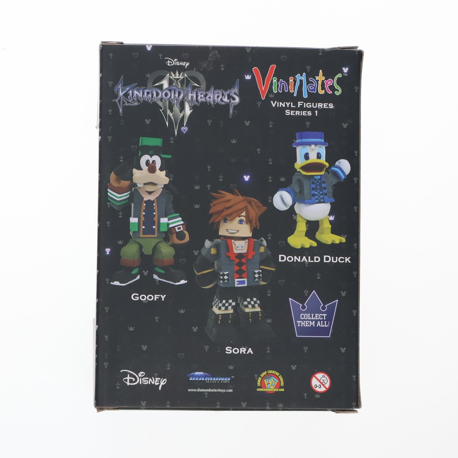 【中古即納】[FIG] Vinimates(ヴィニメイト) グーフィー KINGDOM HEARTS III(キングダム ハーツ3) 完成品 フィギュア DIAMOND SELECT TOYS(ダイアモンドセレクトトイズ)(20181231)