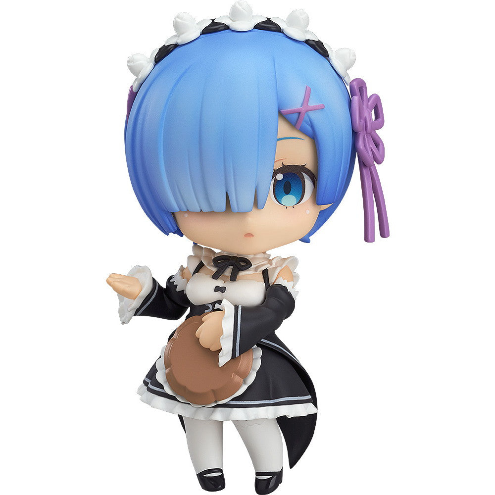 【新品即納】[FIG] (3次再販) ねんどろいど 663 レム Re:ゼロから始める異世界生活 完成品 可動フィギュア グッドスマイルカンパニー(20250905)