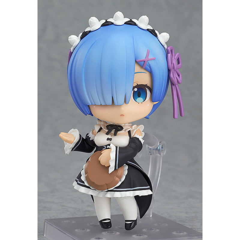 【新品即納】[FIG] (3次再販) ねんどろいど 663 レム Re:ゼロから始める異世界生活 完成品 可動フィギュア グッドスマイルカンパニー(20250905)