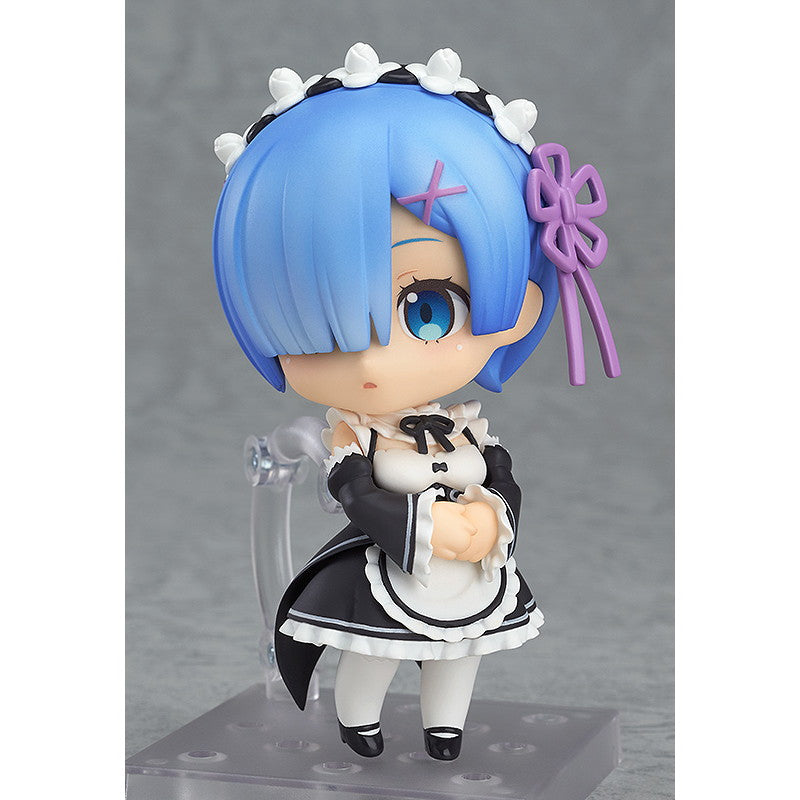 【新品即納】[FIG] (3次再販) ねんどろいど 663 レム Re:ゼロから始める異世界生活 完成品 可動フィギュア グッドスマイルカンパニー(20250905)