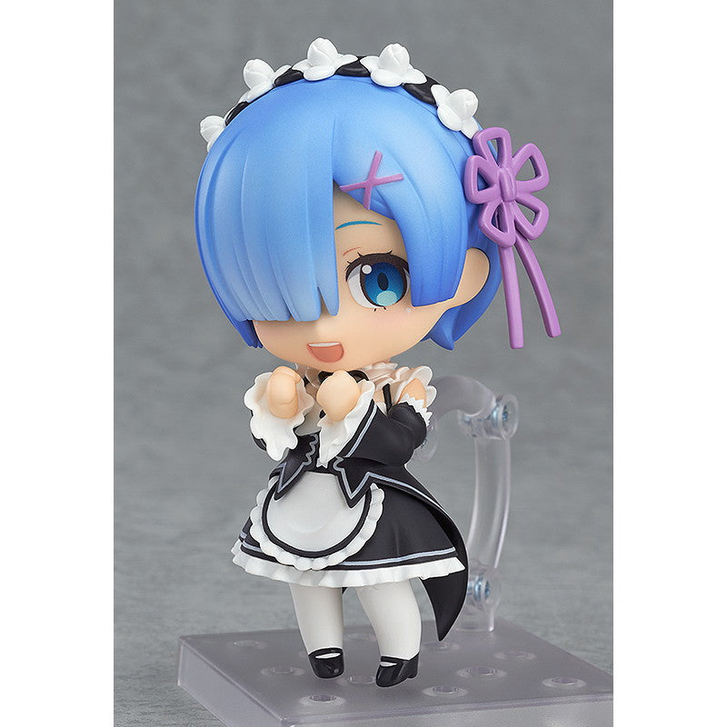 【新品即納】[FIG] (3次再販) ねんどろいど 663 レム Re:ゼロから始める異世界生活 完成品 可動フィギュア グッドスマイルカンパニー(20250905)