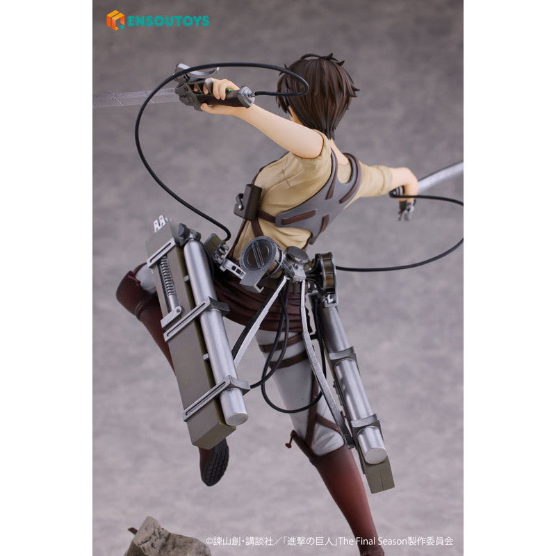【予約安心出荷】[FIG] エレン・イェーガー 進撃の巨人 1/7 完成品 フィギュア ENSOUTOYS(エンソウトイズ)(2026年9月)