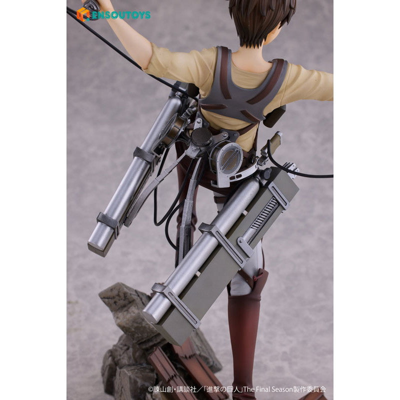 【予約安心出荷】[FIG] エレン・イェーガー 進撃の巨人 1/7 完成品 フィギュア ENSOUTOYS(エンソウトイズ)(2026年9月)