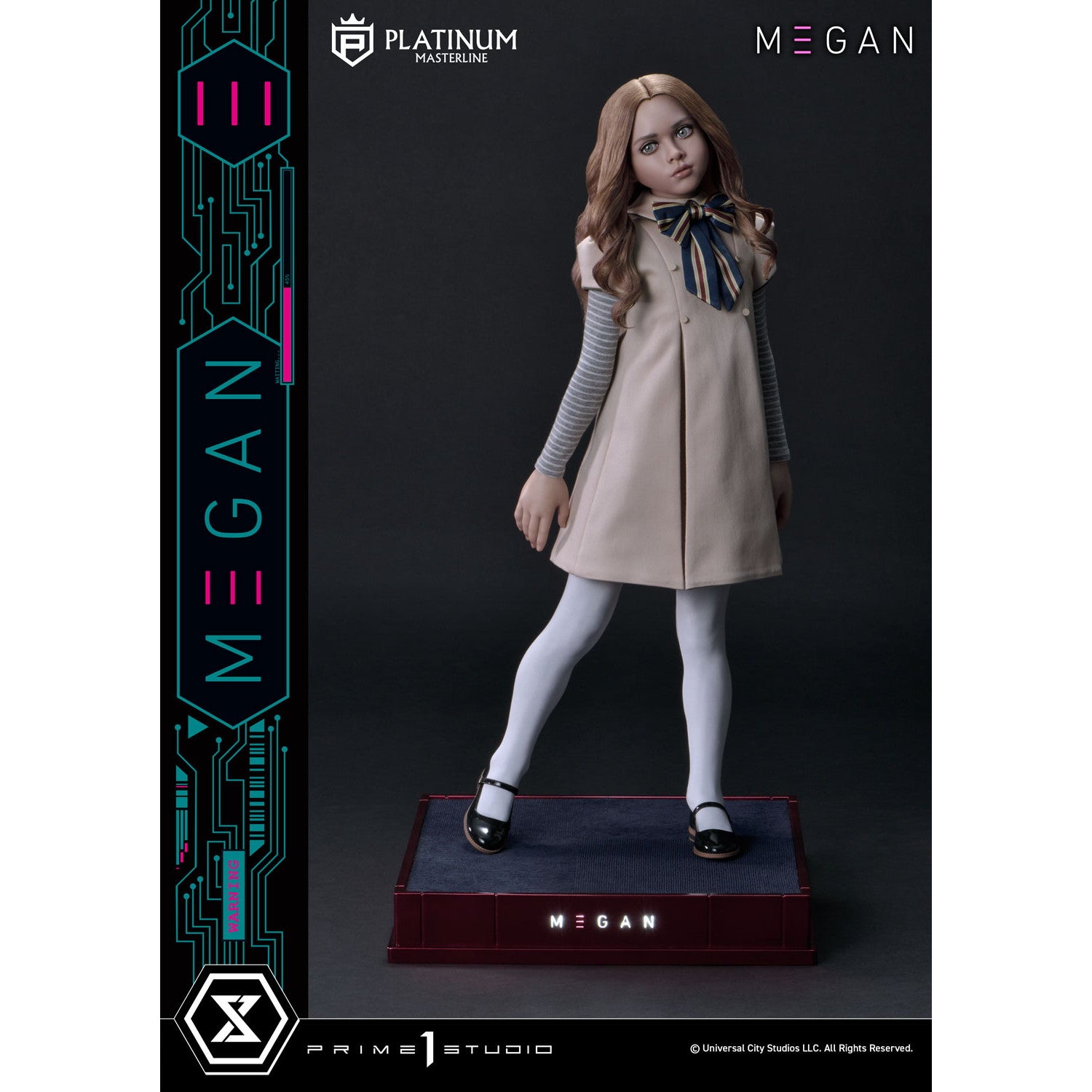 【予約安心出荷】[FIG] プラチナマスターライン ミーガン M3GAN(ミーガン) 1/3 完成品 フィギュア(PLMM3G-01) プライム1スタジオ(2026年10月)