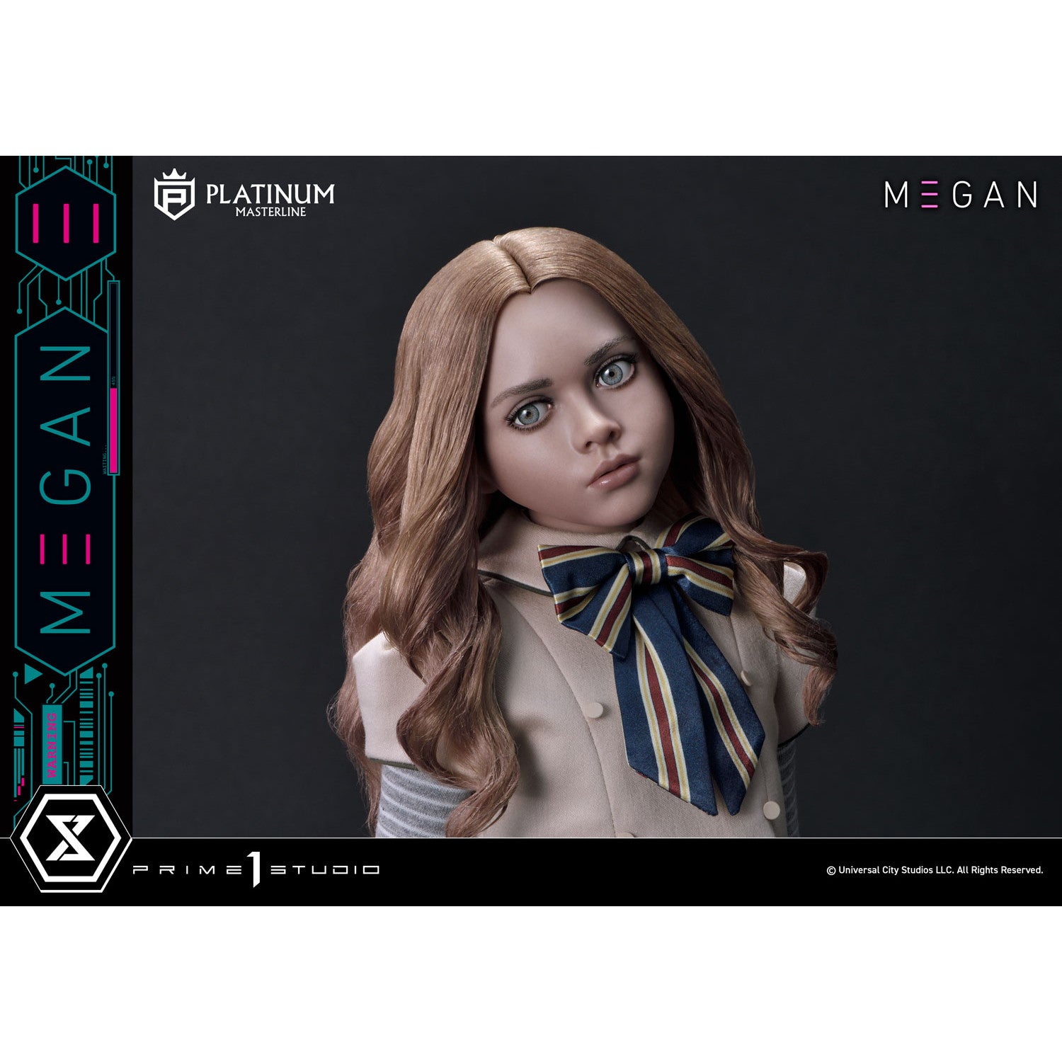 【予約安心出荷】[FIG] プラチナマスターライン ミーガン M3GAN(ミーガン) 1/3 完成品 フィギュア(PLMM3G-01) プライム1スタジオ(2026年10月)