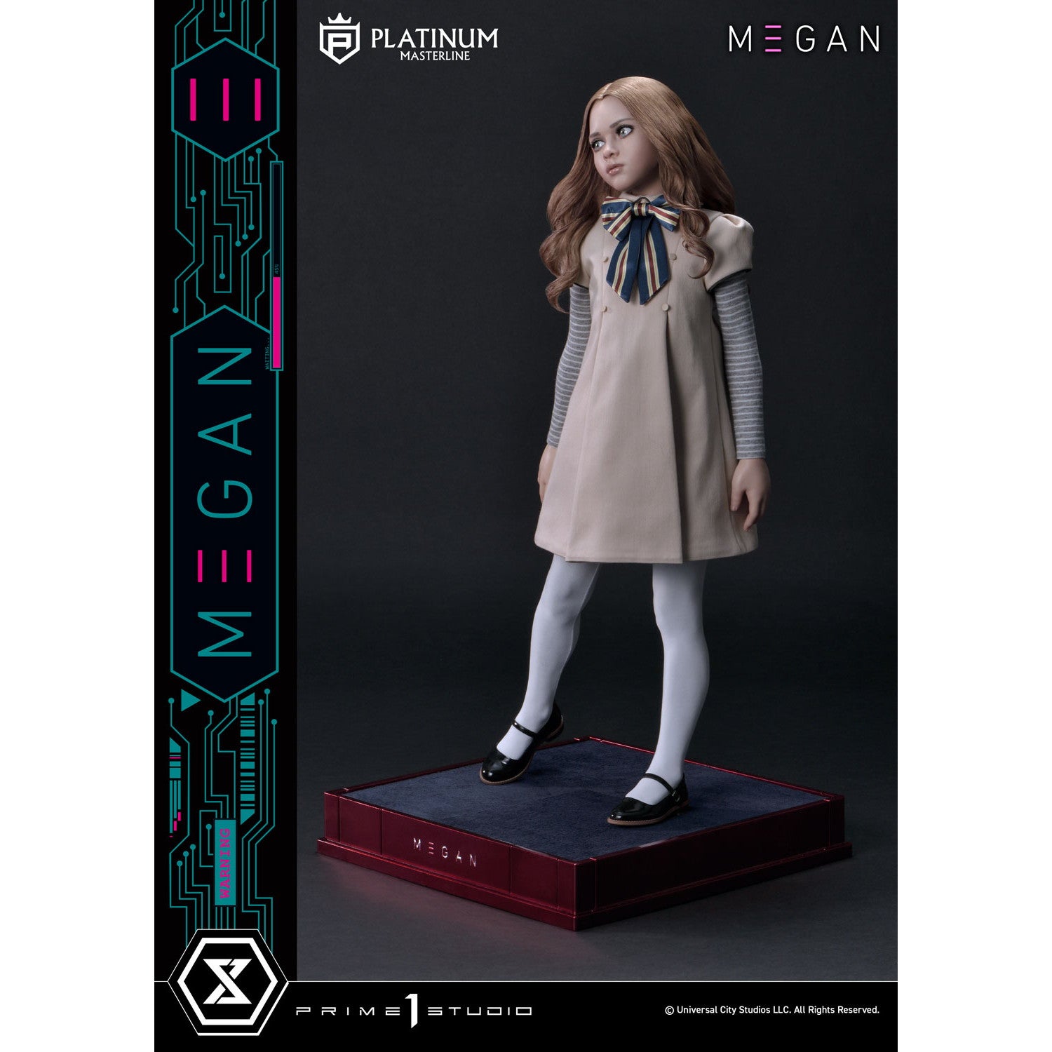 【予約安心出荷】[FIG] プラチナマスターライン ミーガン M3GAN(ミーガン) 1/3 完成品 フィギュア(PLMM3G-01) プライム1スタジオ(2026年10月)