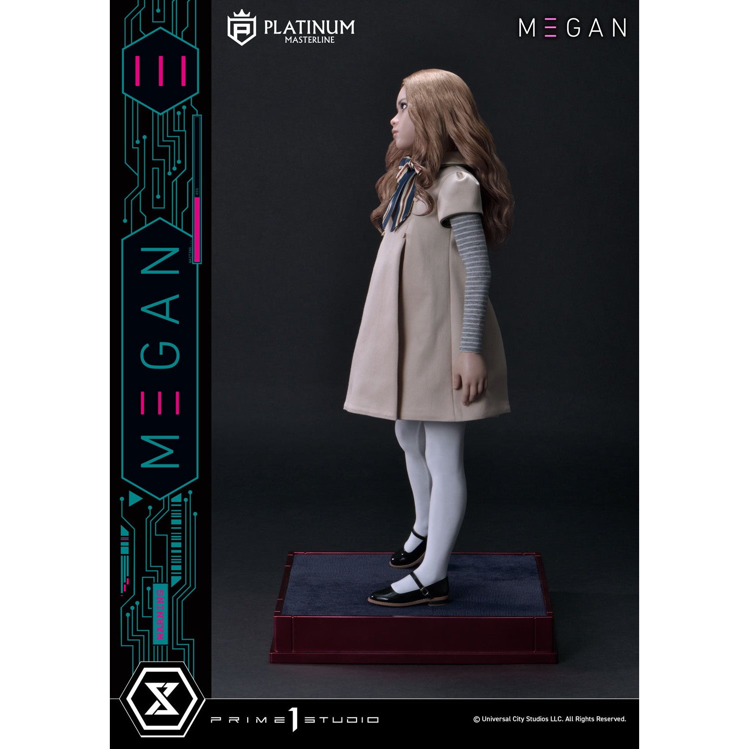 【予約安心出荷】[FIG] プラチナマスターライン ミーガン M3GAN(ミーガン) 1/3 完成品 フィギュア(PLMM3G-01) プライム1スタジオ(2026年10月)