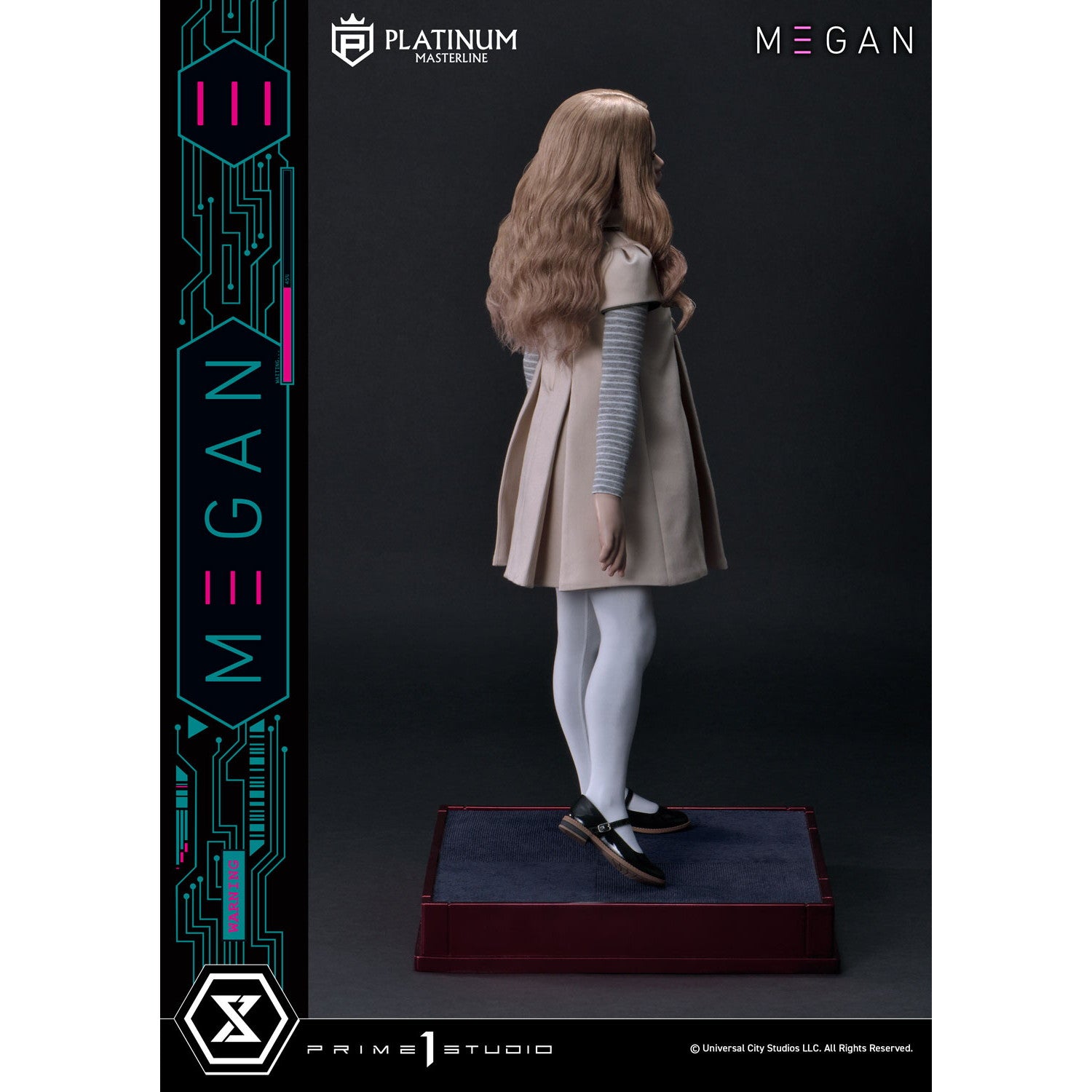【予約安心出荷】[FIG] プラチナマスターライン ミーガン M3GAN(ミーガン) 1/3 完成品 フィギュア(PLMM3G-01) プライム1スタジオ(2026年10月)