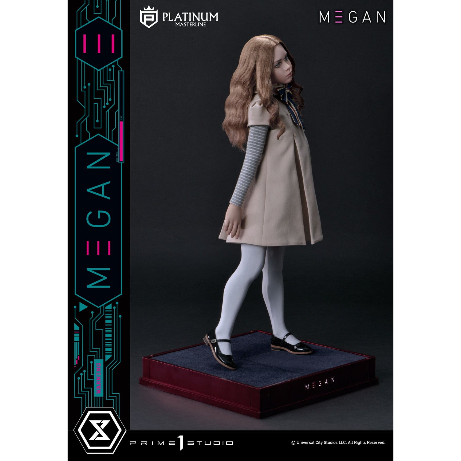 【予約安心出荷】[FIG] プラチナマスターライン ミーガン M3GAN(ミーガン) 1/3 完成品 フィギュア(PLMM3G-01) プライム1スタジオ(2026年10月)