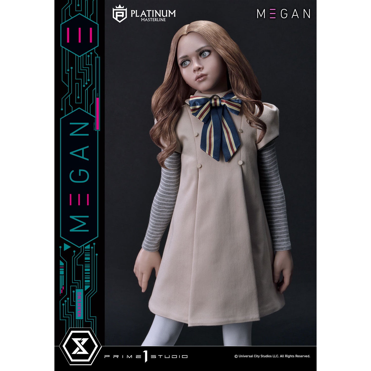 【予約安心出荷】[FIG] プラチナマスターライン ミーガン M3GAN(ミーガン) 1/3 完成品 フィギュア(PLMM3G-01) プライム1スタジオ(2026年10月)