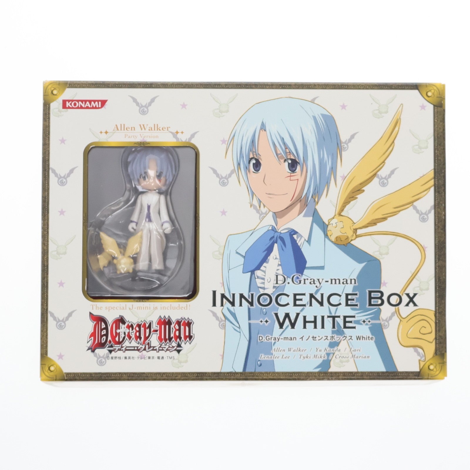 【中古即納】[FIG] D.Gray-man(ディーグレイマン) Innocence Box White(J-mini アレン・ウォーカー パーティVer.付属) 完成品 フィギュア コナミ(20071213)