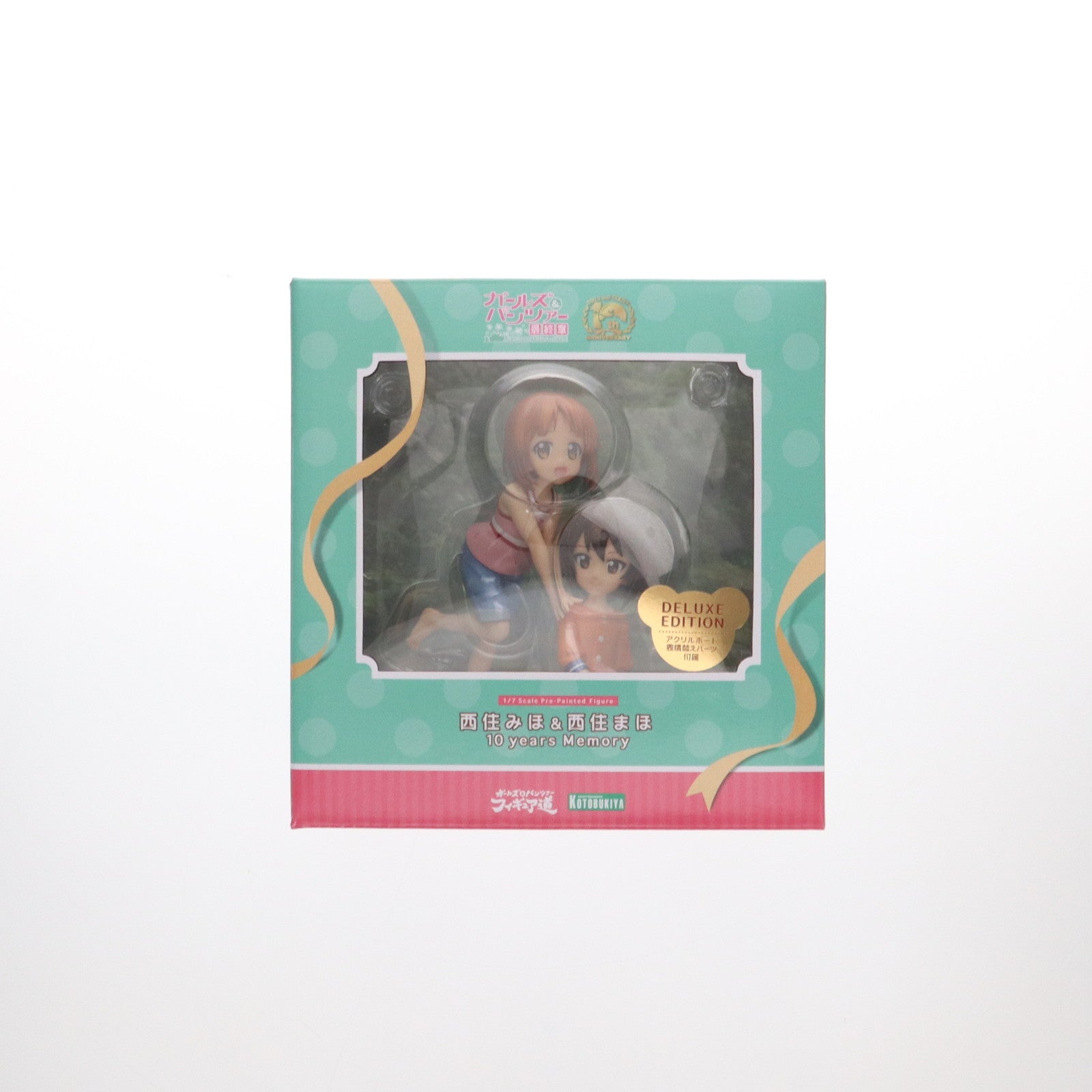 【中古即納】[FIG] A-on STORE特典付属 西住みほ&西住まほ(にしずみみほ&にしずみまほ) 10 years Memory DX版 ガールズ&パンツァー 劇場版 1/7 完成品 フィギュア コトブキヤショップ&A-on STORE限定(PV077) コトブキヤ(20230630)