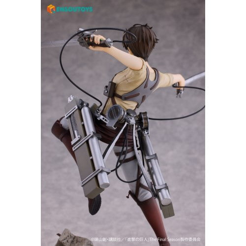 【予約安心出荷】[FIG] キーホルダー付属 エレン・イェーガー 特典版 進撃の巨人 1/7 完成品 フィギュア ENSOUTOYS(エンソウトイズ)(2026年9月)
