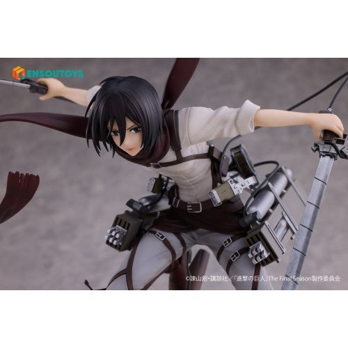 【予約安心出荷】[FIG] ミカサ・アッカーマン 進撃の巨人 1/7 完成品 フィギュア ENSOUTOYS(エンソウトイズ)(2026年9月)