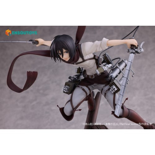 【予約安心出荷】[FIG] ミカサ・アッカーマン 進撃の巨人 1/7 完成品 フィギュア ENSOUTOYS(エンソウトイズ)(2026年9月)
