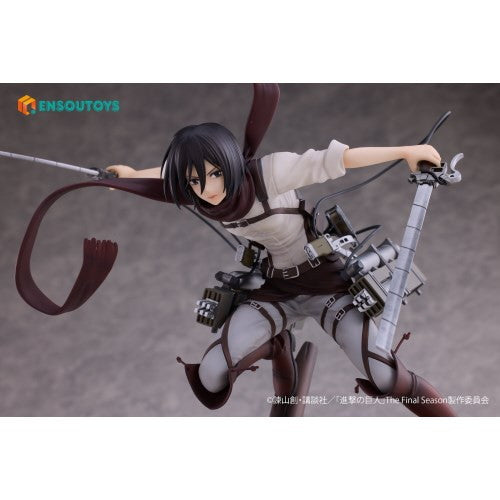 【予約安心出荷】[FIG] ミカサ・アッカーマン 進撃の巨人 1/7 完成品 フィギュア ENSOUTOYS(エンソウトイズ)(2026年9月)