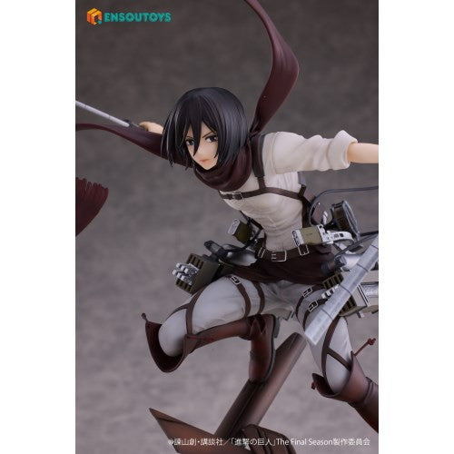 【予約安心出荷】[FIG] ミカサ・アッカーマン 進撃の巨人 1/7 完成品 フィギュア ENSOUTOYS(エンソウトイズ)(2026年9月)