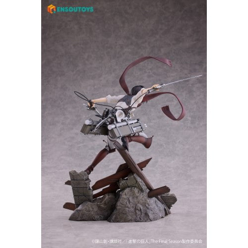 【予約安心出荷】[FIG] キーホルダー付属 ミカサ・アッカーマン 特典版 進撃の巨人 1/7 完成品 フィギュア ENSOUTOYS(エンソウトイズ)(発売中止)