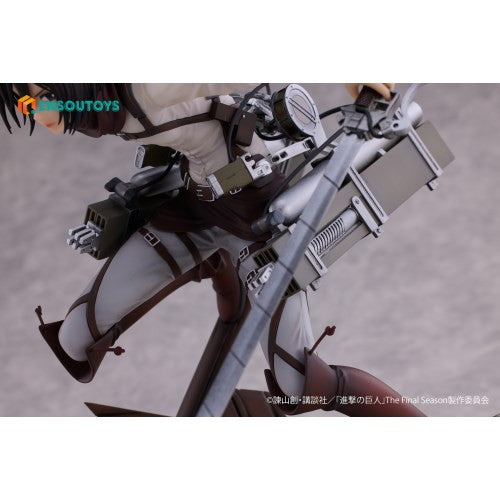 【予約安心出荷】[FIG] キーホルダー付属 ミカサ・アッカーマン 特典版 進撃の巨人 1/7 完成品 フィギュア ENSOUTOYS(エンソウトイズ)(2026年9月)