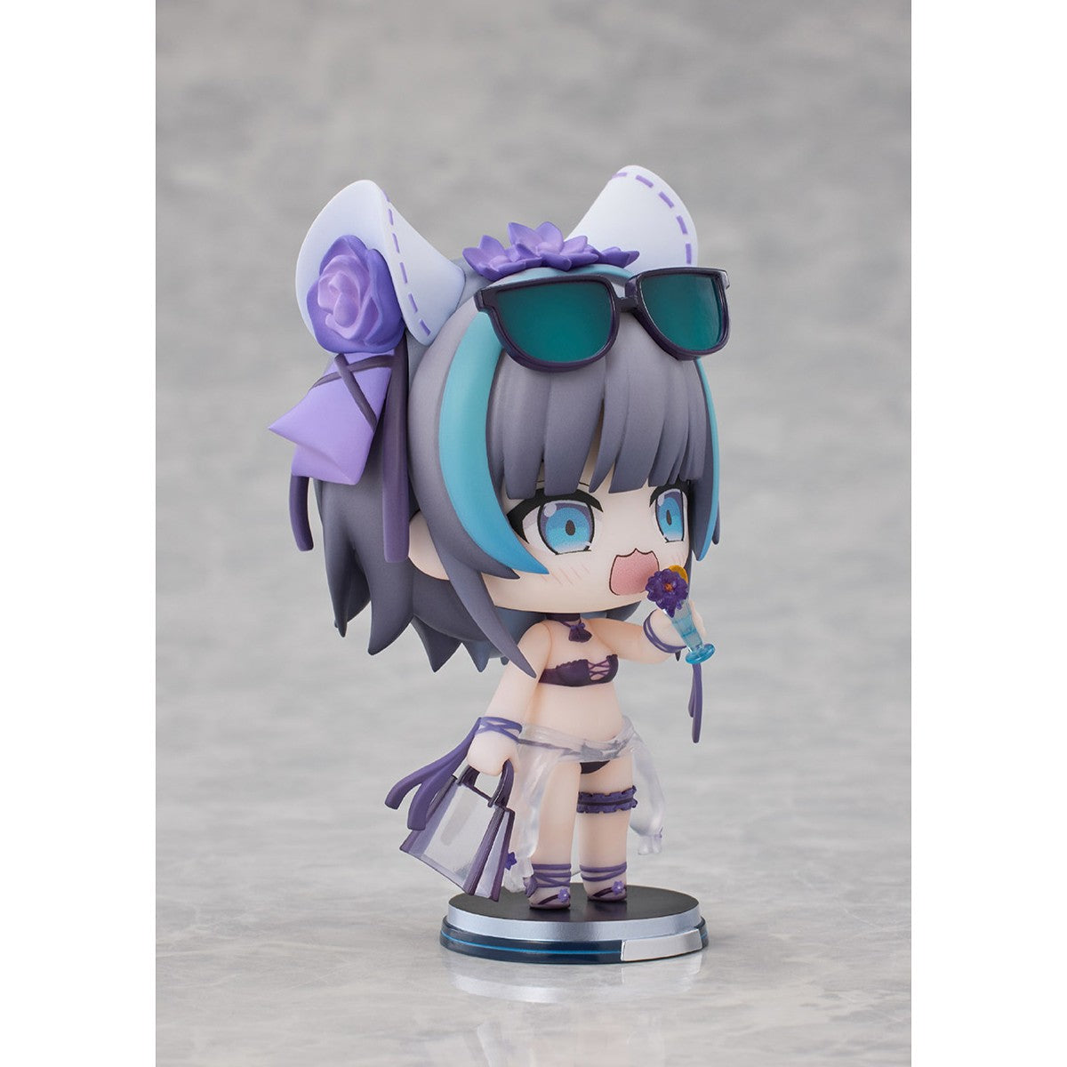 【新品】【お取り寄せ】[FIG] クリアカード付属 チェシャー アズールレーン サマー水着 完成品 デフォルメフィギュア Vol.2 HanaBee(ハナビー)(20260319)