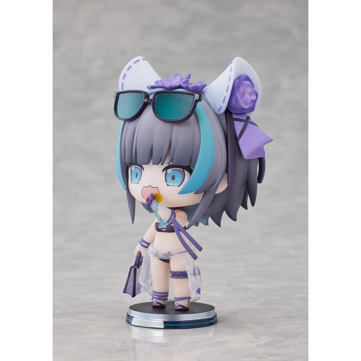 【新品】【お取り寄せ】[FIG] クリアカード付属 チェシャー アズールレーン サマー水着 完成品 デフォルメフィギュア Vol.2 HanaBee(ハナビー)(20260319)
