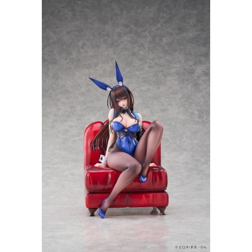 【中古即納】[FIG] 色紙&アクリルブロック付属 はにかみ彼女 水澄華実(みなずみかさね) バニーガールVer. 豪華版 illustration by ピロ水 1/6 完成品 フィギュア Hanabee(ハナビー)(20260806)