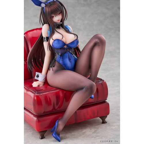 【中古即納】[FIG] 色紙&アクリルブロック付属 はにかみ彼女 水澄華実(みなずみかさね) バニーガールVer. 豪華版 illustration by ピロ水 1/6 完成品 フィギュア Hanabee(ハナビー)(20260806)