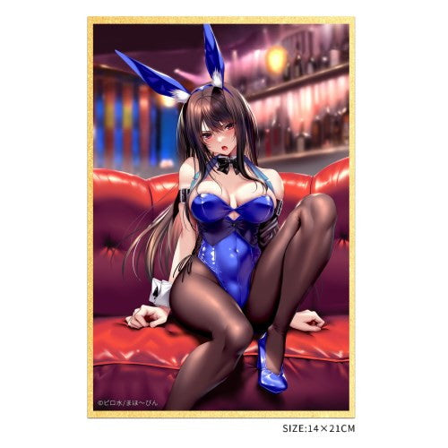 【中古即納】[FIG] 色紙&アクリルブロック付属 はにかみ彼女 水澄華実(みなずみかさね) バニーガールVer. 豪華版 illustration by ピロ水 1/6 完成品 フィギュア Hanabee(ハナビー)(20260806)