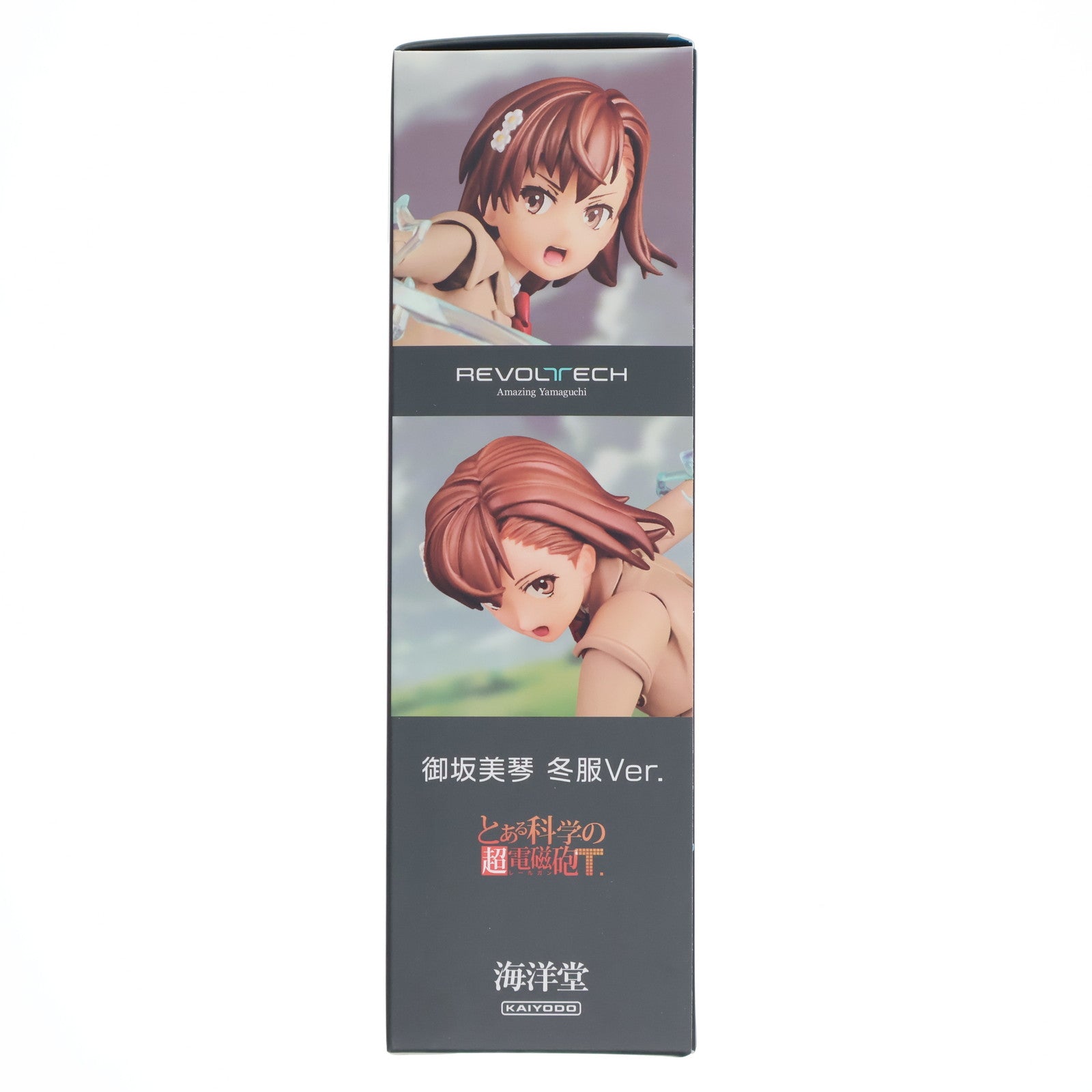 【中古即納】[FIG] アメイジングヤマグチ 御坂美琴(みさかみこと) 冬服Ver. とある科学の超電磁砲 完成品 フィギュア 海洋堂(20241227)
