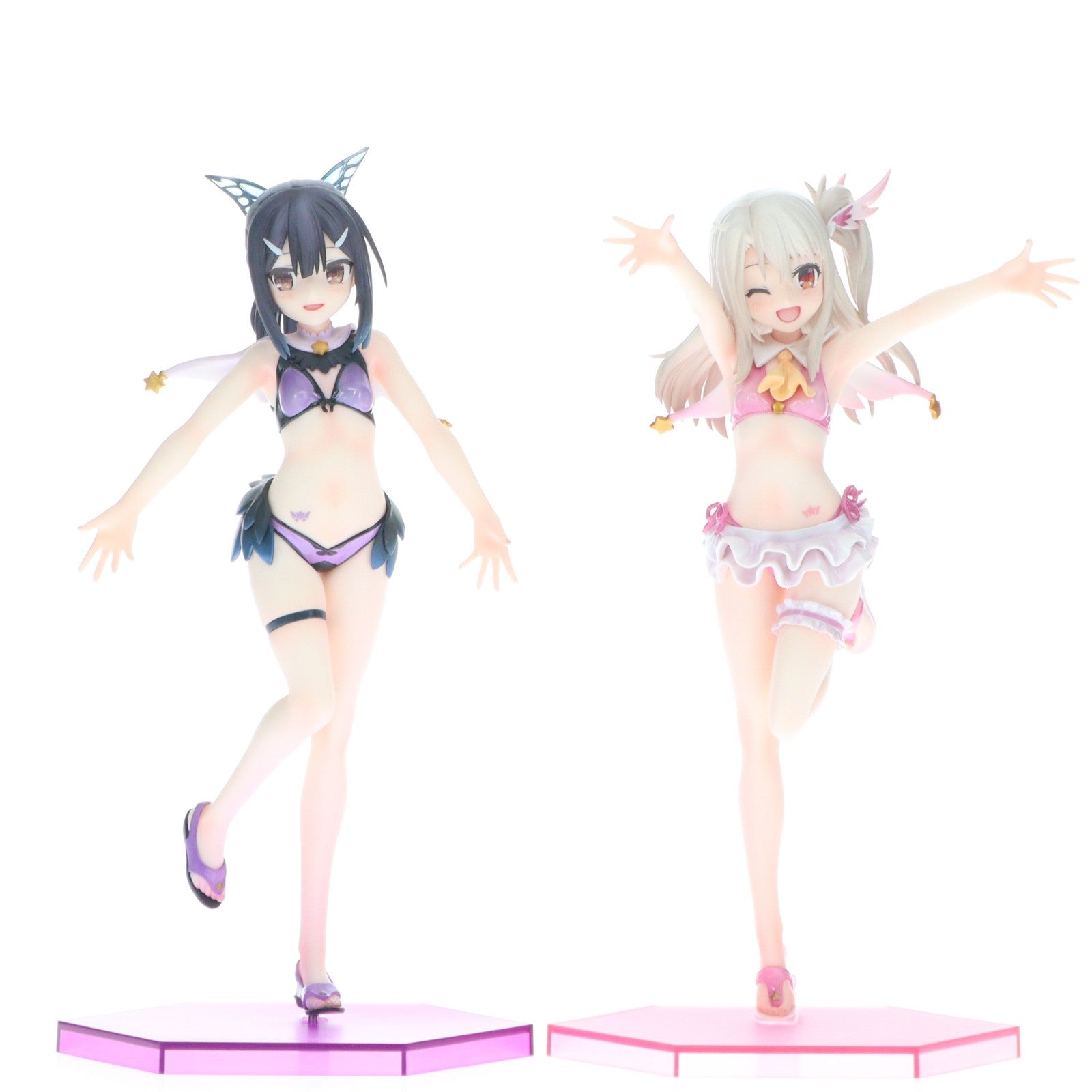 【中古即納】[FIG] FURYU HOBBY MALL限定 イリヤ&美遊 水着ver. スペシャルセット Fate/kaleid liner(フェイト/カレイドライナー) プリズマ☆イリヤ ツヴァイ! 1/7 完成品 フィギュア フリュー(20250212)