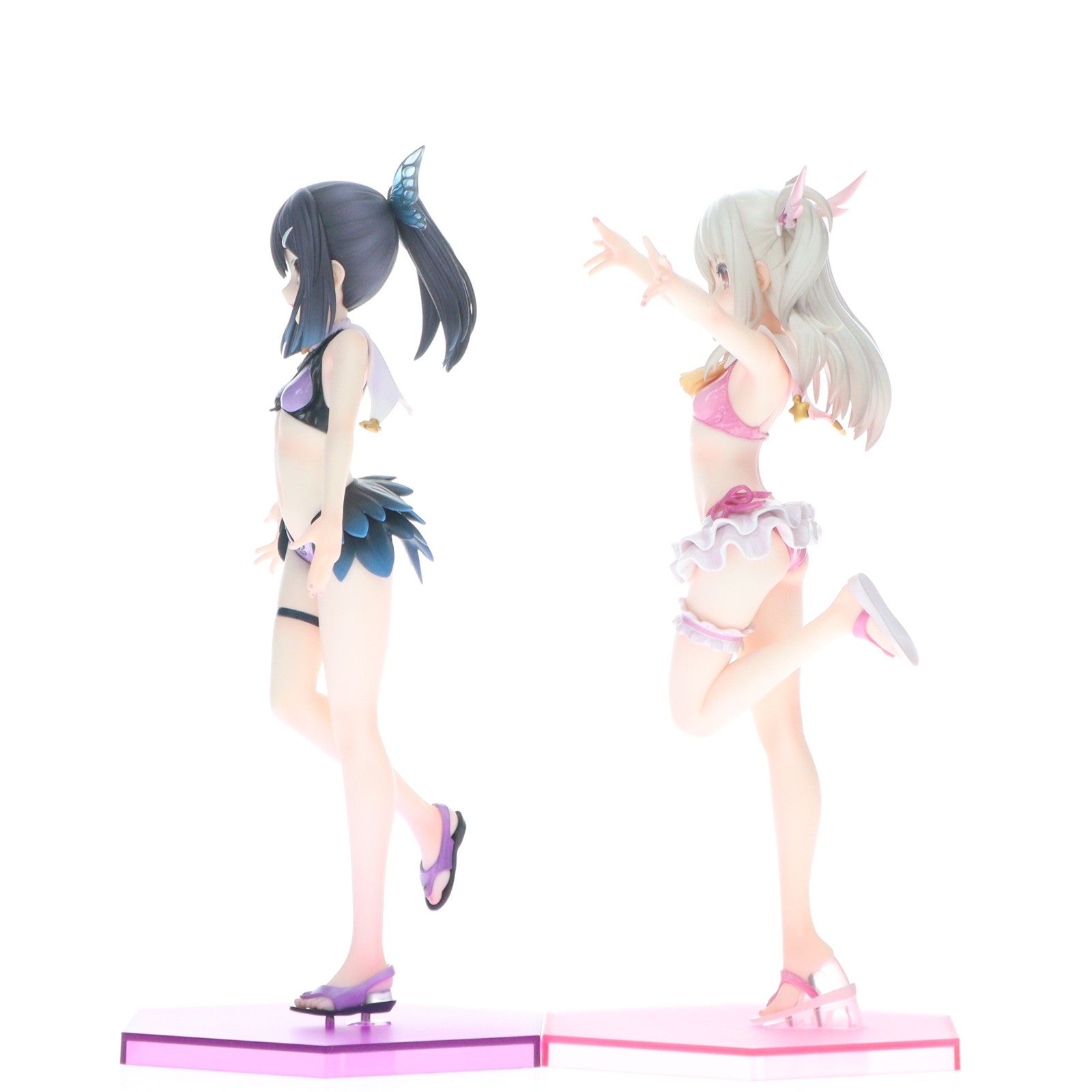 【中古即納】[FIG] FURYU HOBBY MALL限定 イリヤ&美遊 水着ver. スペシャルセット Fate/kaleid liner(フェイト/カレイドライナー) プリズマ☆イリヤ ツヴァイ! 1/7 完成品 フィギュア フリュー(20250212)