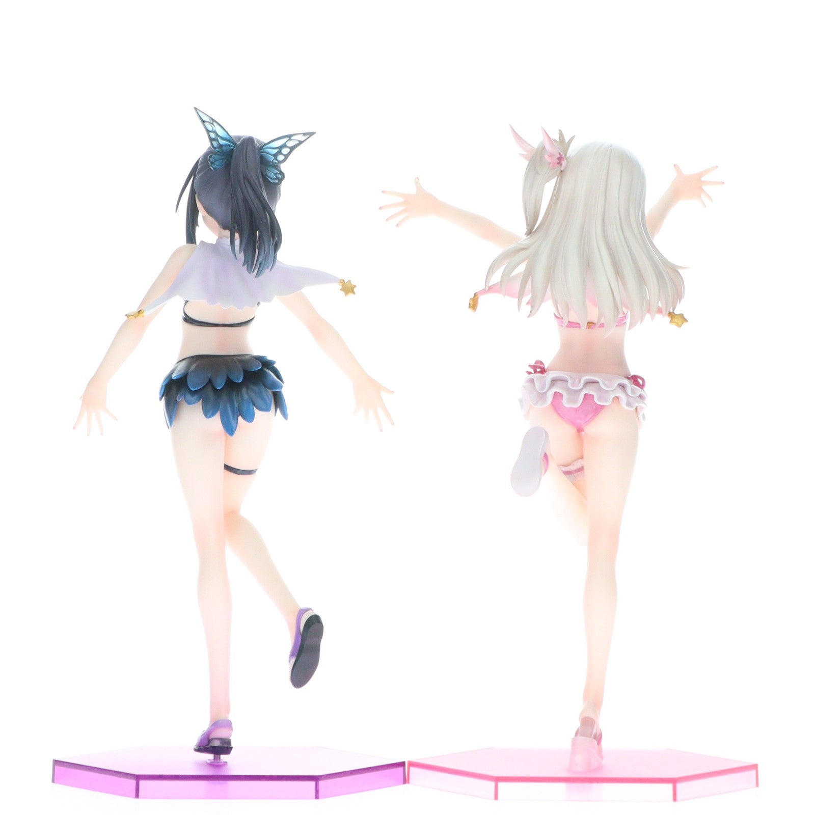 【中古即納】[FIG] FURYU HOBBY MALL限定 イリヤ&美遊 水着ver. スペシャルセット Fate/kaleid liner(フェイト/カレイドライナー) プリズマ☆イリヤ ツヴァイ! 1/7 完成品 フィギュア フリュー(20250212)