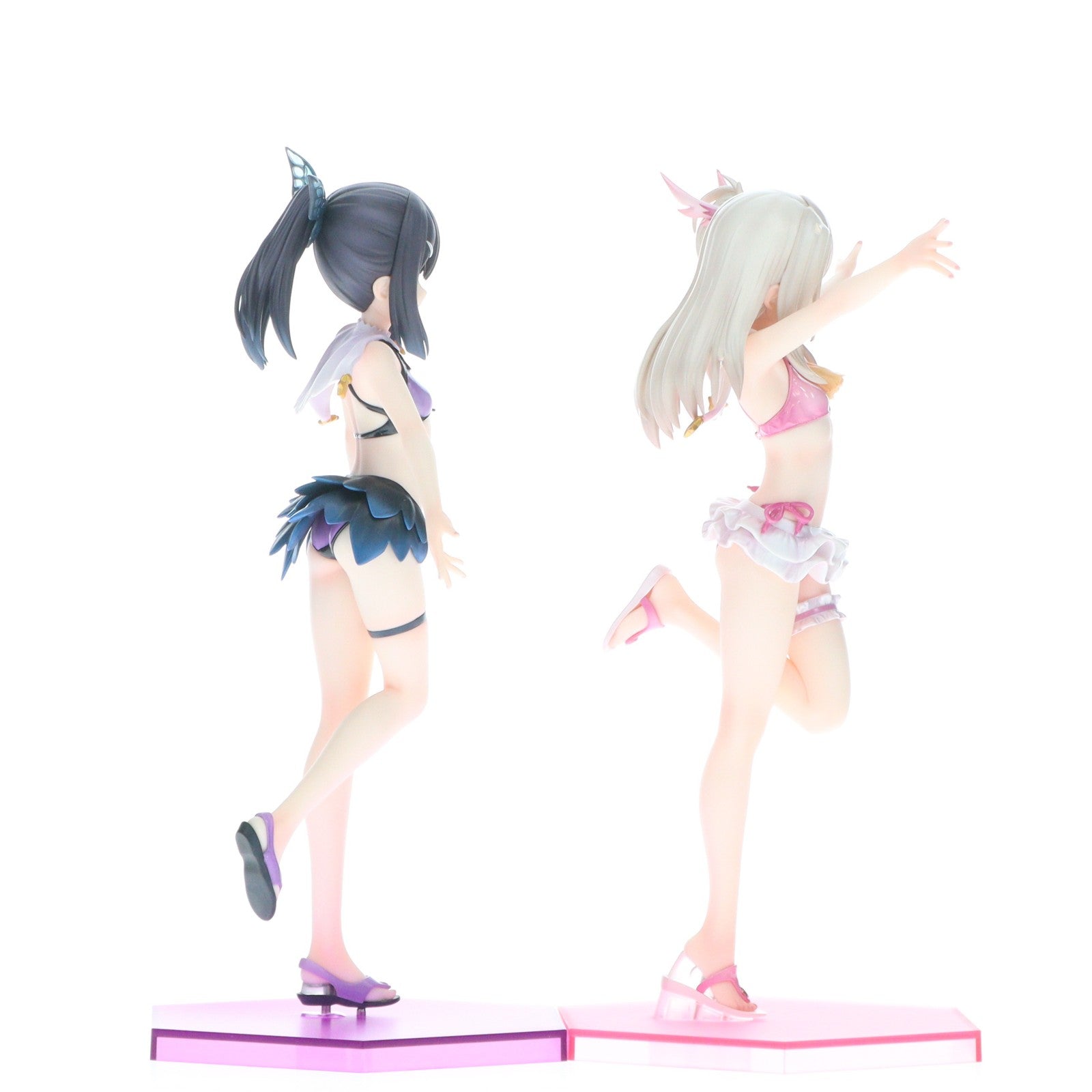 【中古即納】[FIG] FURYU HOBBY MALL限定 イリヤ&美遊 水着ver. スペシャルセット Fate/kaleid liner(フェイト/カレイドライナー) プリズマ☆イリヤ ツヴァイ! 1/7 完成品 フィギュア フリュー(20250212)