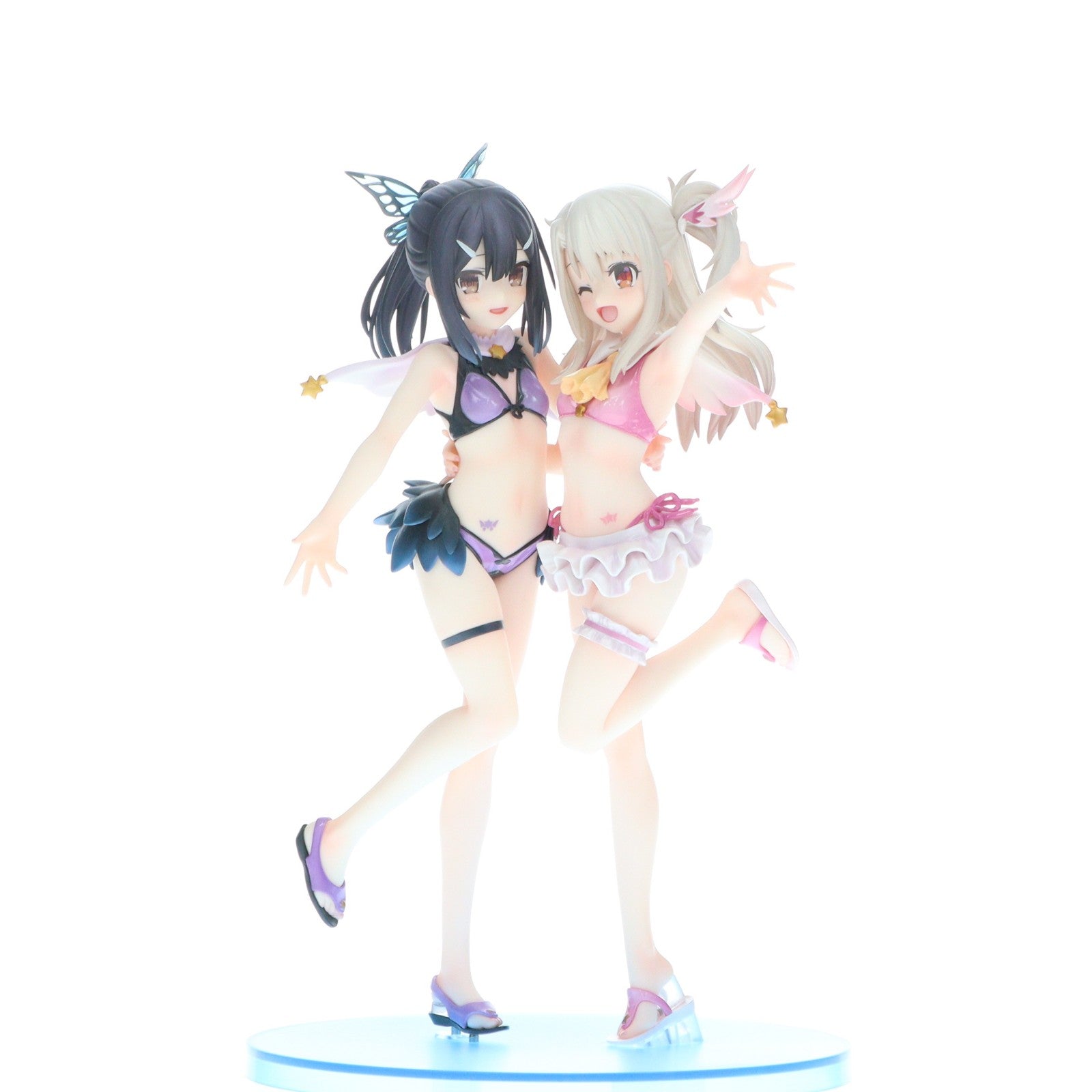 【中古即納】[FIG] FURYU HOBBY MALL限定 イリヤ&美遊 水着ver. スペシャルセット Fate/kaleid liner(フェイト/カレイドライナー) プリズマ☆イリヤ ツヴァイ! 1/7 完成品 フィギュア フリュー(20250212)