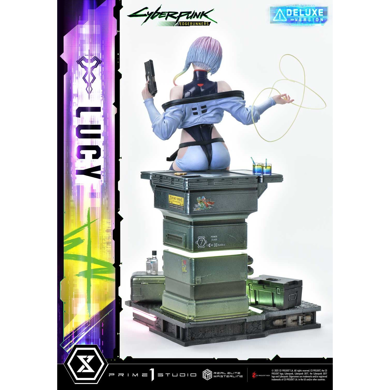 【予約安心出荷】[FIG] リアルエリートマスターライン ルーシー DX版 サイバーパンク:エッジランナーズ 1/4 スタチュー 完成品 フィギュア プライム1スタジオ(2026年10月)