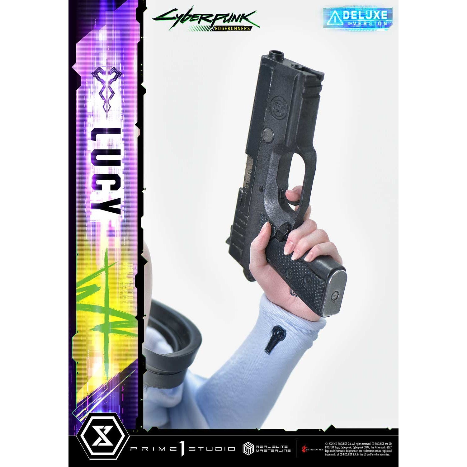 【予約安心出荷】[FIG] リアルエリートマスターライン ルーシー DX版 サイバーパンク:エッジランナーズ 1/4 スタチュー 完成品 フィギュア プライム1スタジオ(2026年10月)