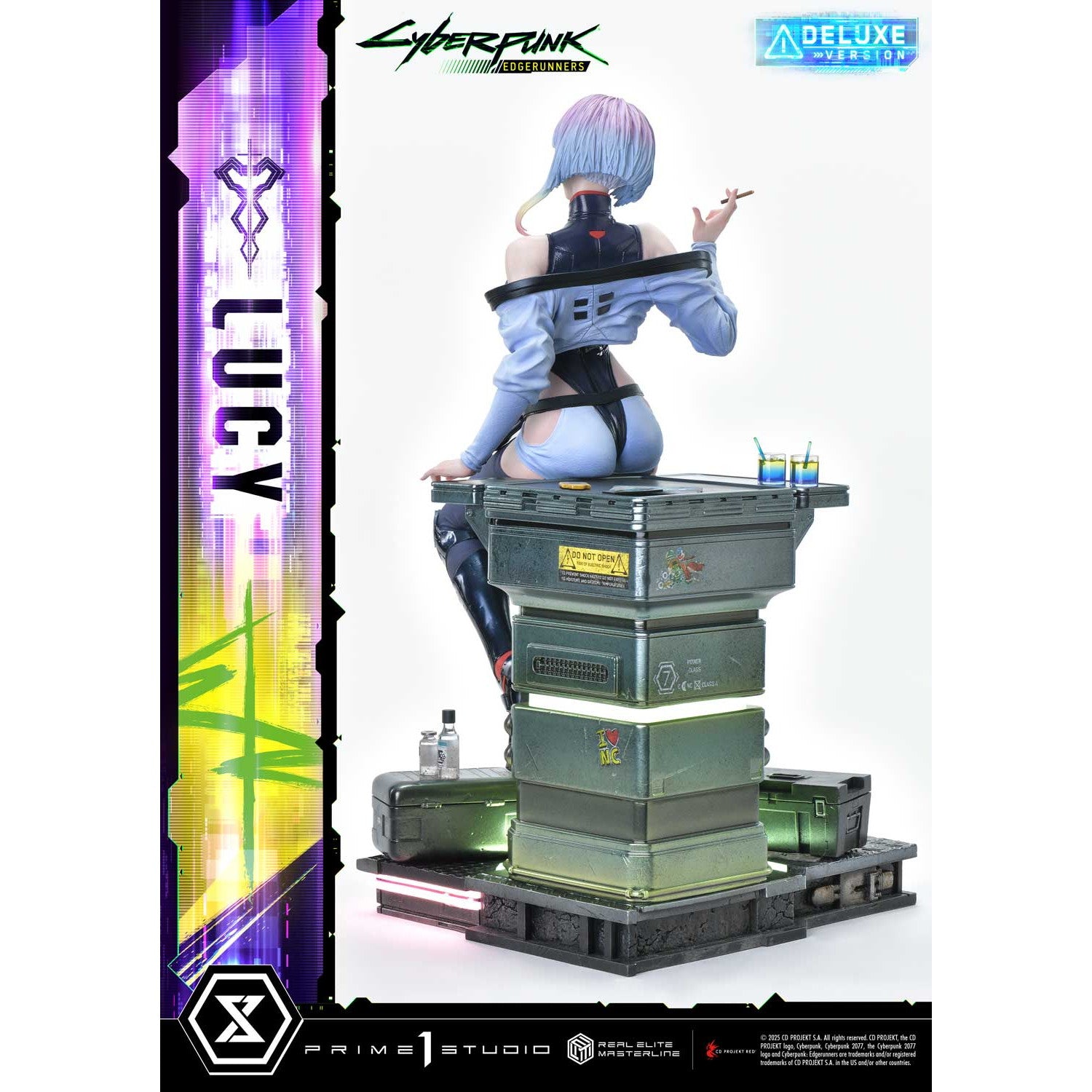 【予約安心出荷】[FIG] リアルエリートマスターライン ルーシー DX版 サイバーパンク:エッジランナーズ 1/4 スタチュー 完成品 フィギュア プライム1スタジオ(2026年10月)