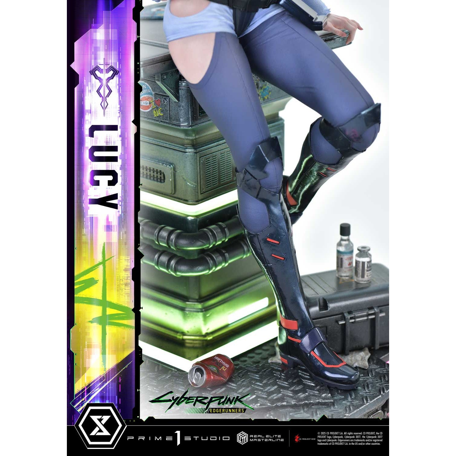 【予約安心出荷】[FIG] リアルエリートマスターライン ルーシー サイバーパンク:エッジランナーズ 1/4 スタチュー 完成品 フィギュア プライム1スタジオ(2026年10月)
