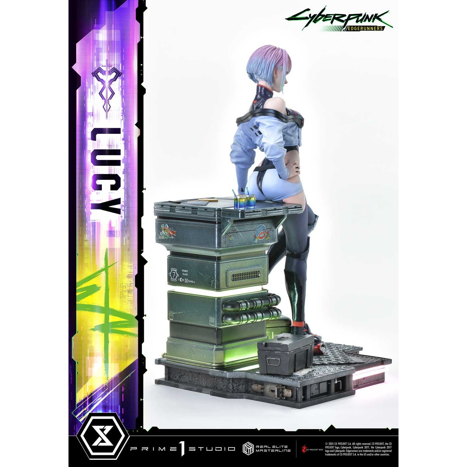 【予約安心出荷】[FIG] リアルエリートマスターライン ルーシー サイバーパンク:エッジランナーズ 1/4 スタチュー 完成品 フィギュア プライム1スタジオ(2026年10月)