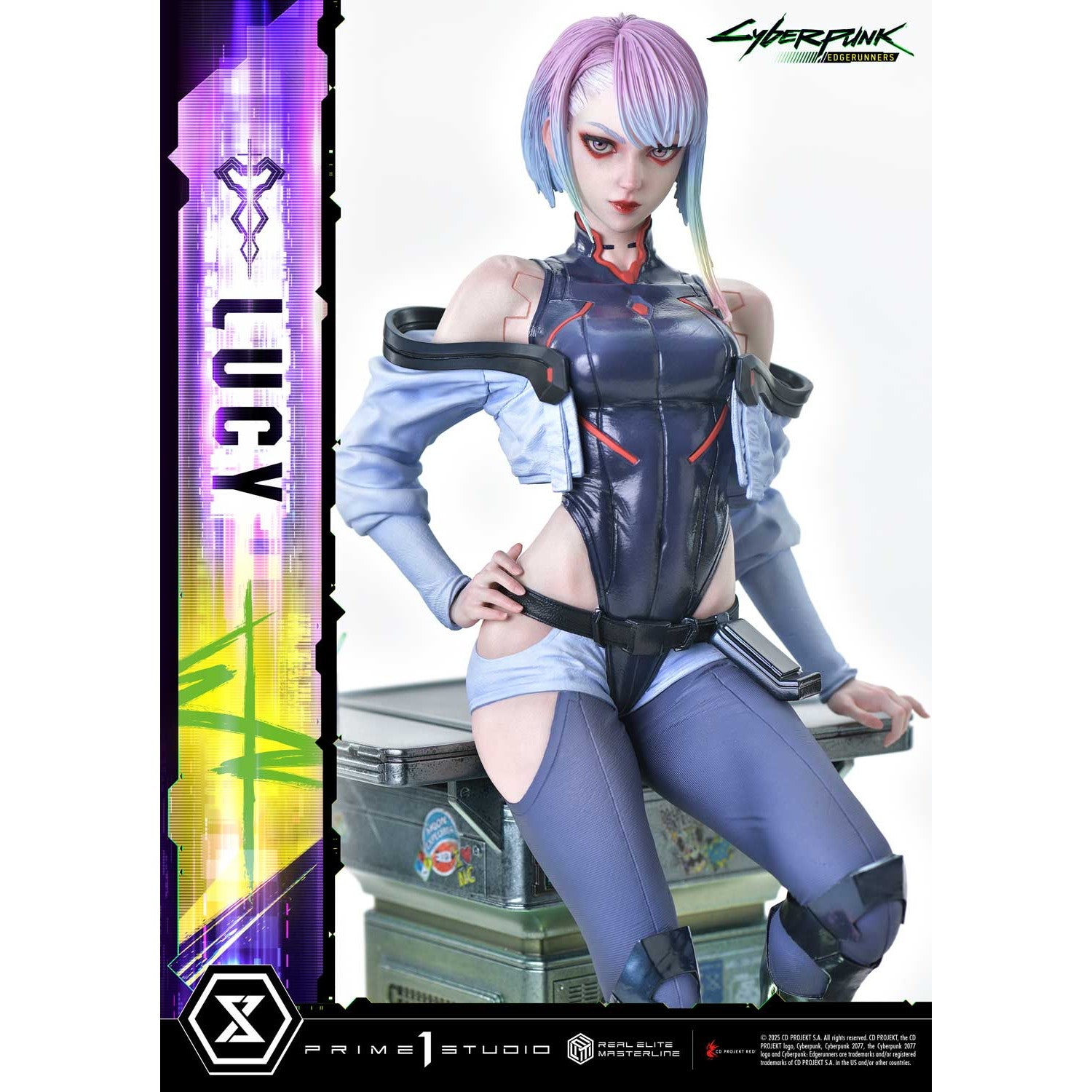 【予約安心出荷】[FIG] リアルエリートマスターライン ルーシー サイバーパンク:エッジランナーズ 1/4 スタチュー 完成品 フィギュア プライム1スタジオ(2026年10月)