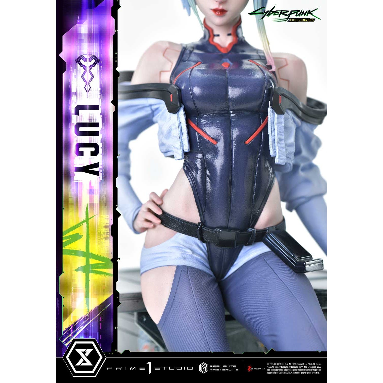【予約安心出荷】[FIG] リアルエリートマスターライン ルーシー サイバーパンク:エッジランナーズ 1/4 スタチュー 完成品 フィギュア プライム1スタジオ(2026年10月)