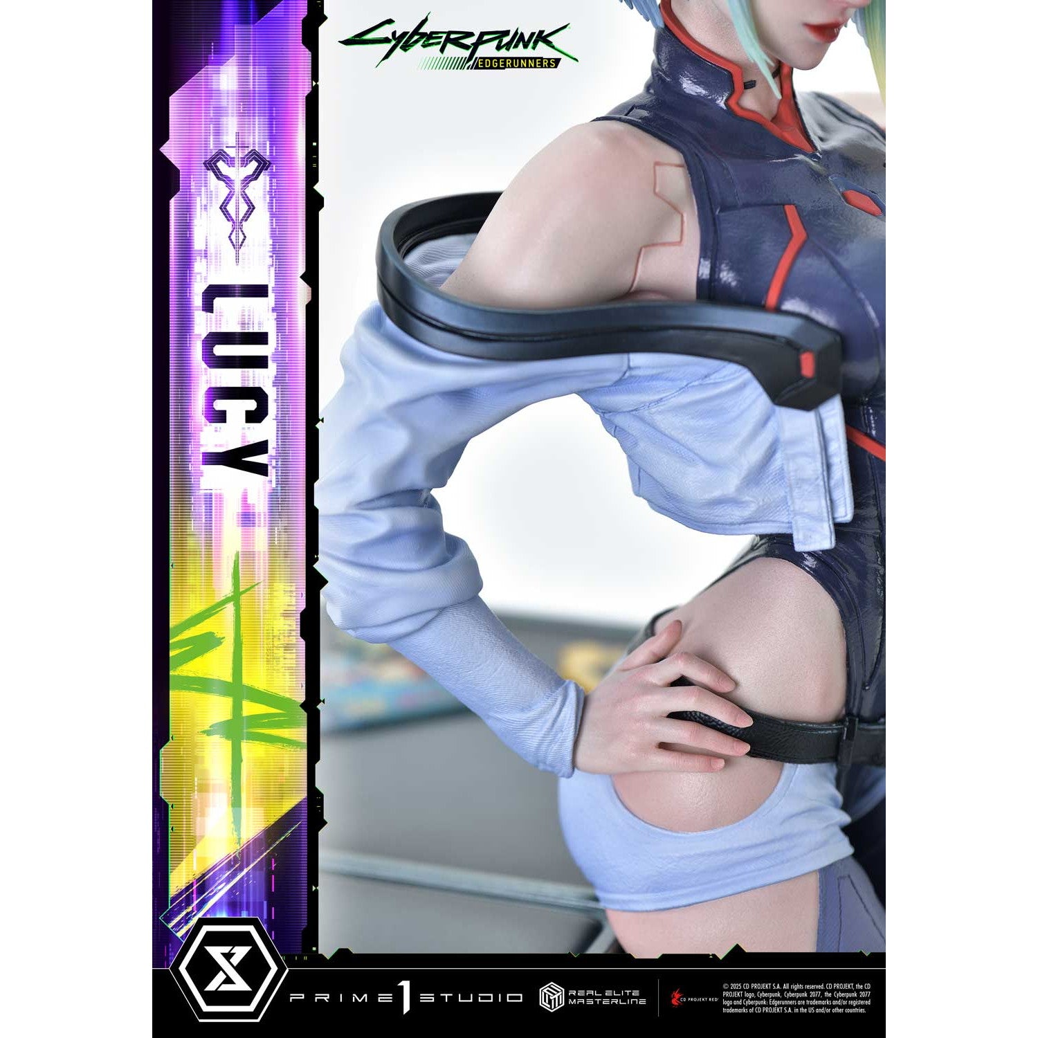【予約安心出荷】[FIG] リアルエリートマスターライン ルーシー サイバーパンク:エッジランナーズ 1/4 スタチュー 完成品 フィギュア プライム1スタジオ(2026年10月)