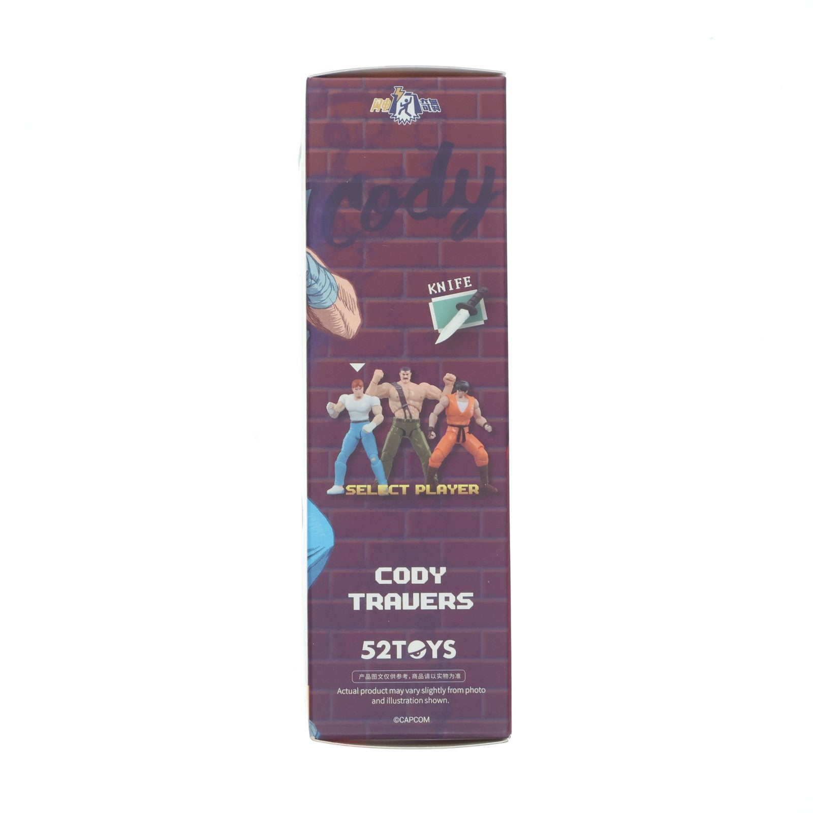 【中古即納】[FIG] 3.75'シリーズ コーディー ファイナルファイト 完成品 アクションフィギュア 52TOYS(20241231)