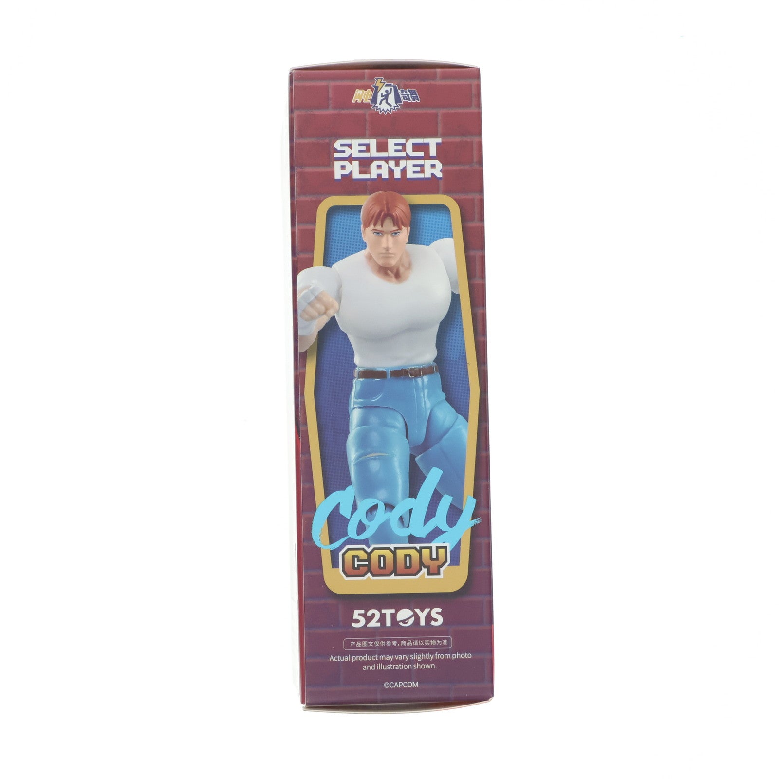 【中古即納】[FIG] 3.75'シリーズ コーディー ファイナルファイト 完成品 アクションフィギュア 52TOYS(20241231)