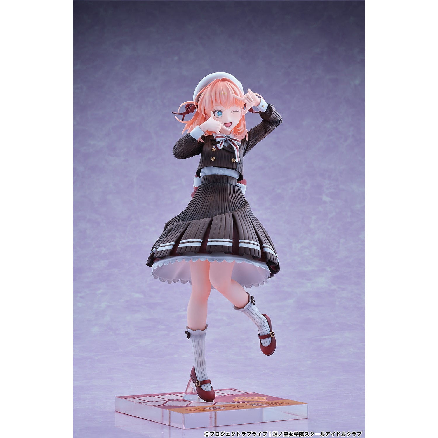 【新品即納】[FIG] 日野下花帆(ひのしたかほ) フォーチュンムービーVer. ラブライブ!蓮ノ空女学院スクールアイドルクラブ 1/7 完成品 フィギュア(BF210) ベルファイン(20251231)