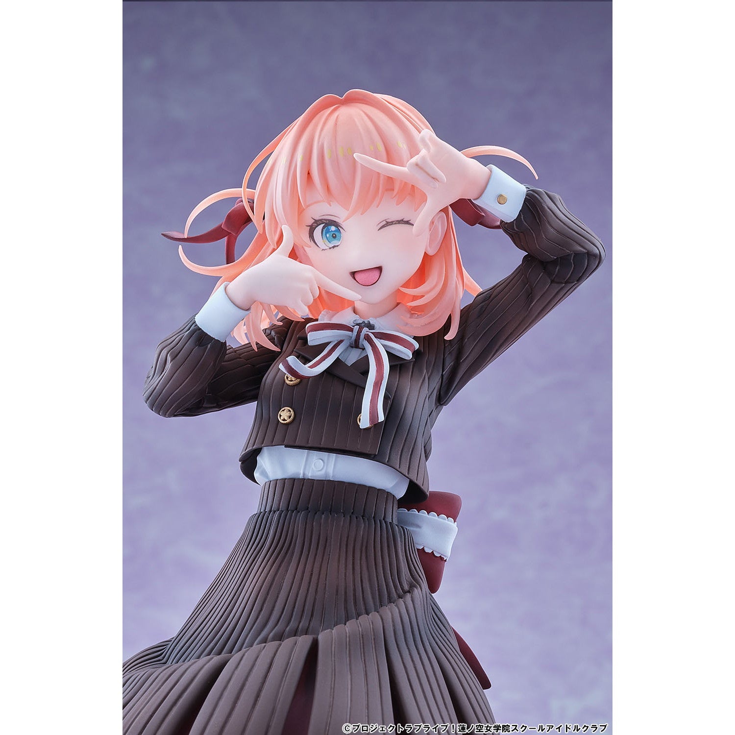 【新品即納】[FIG] 日野下花帆(ひのしたかほ) フォーチュンムービーVer. ラブライブ!蓮ノ空女学院スクールアイドルクラブ 1/7 完成品 フィギュア(BF210) ベルファイン(20251231)