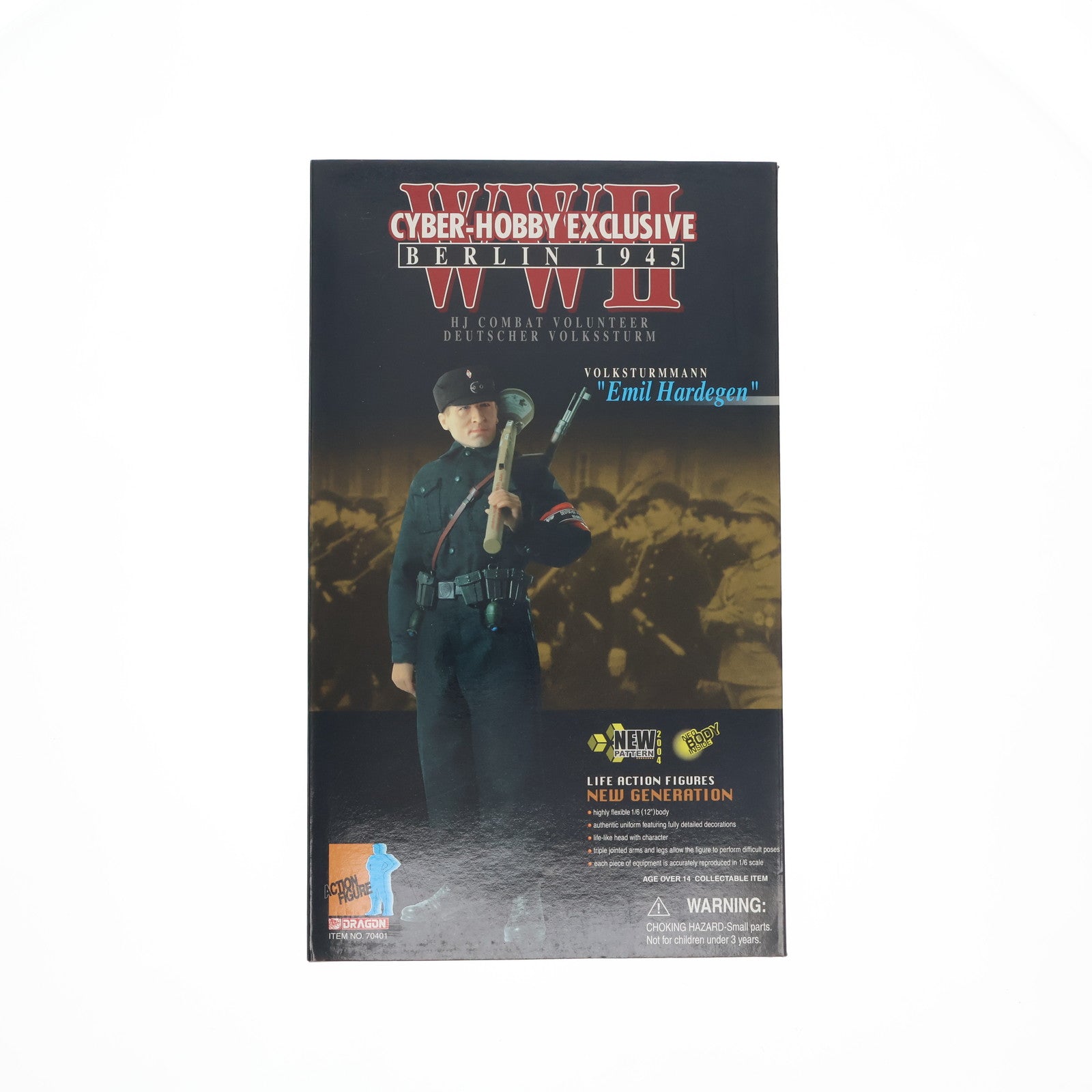 【中古即納】[FIG] サイバーホビー限定 WWII BERLIN 1945 Emil hardegen 1/6 完成品 可動フィギュア(70401) DRAGON(ドラゴン)(19991231)