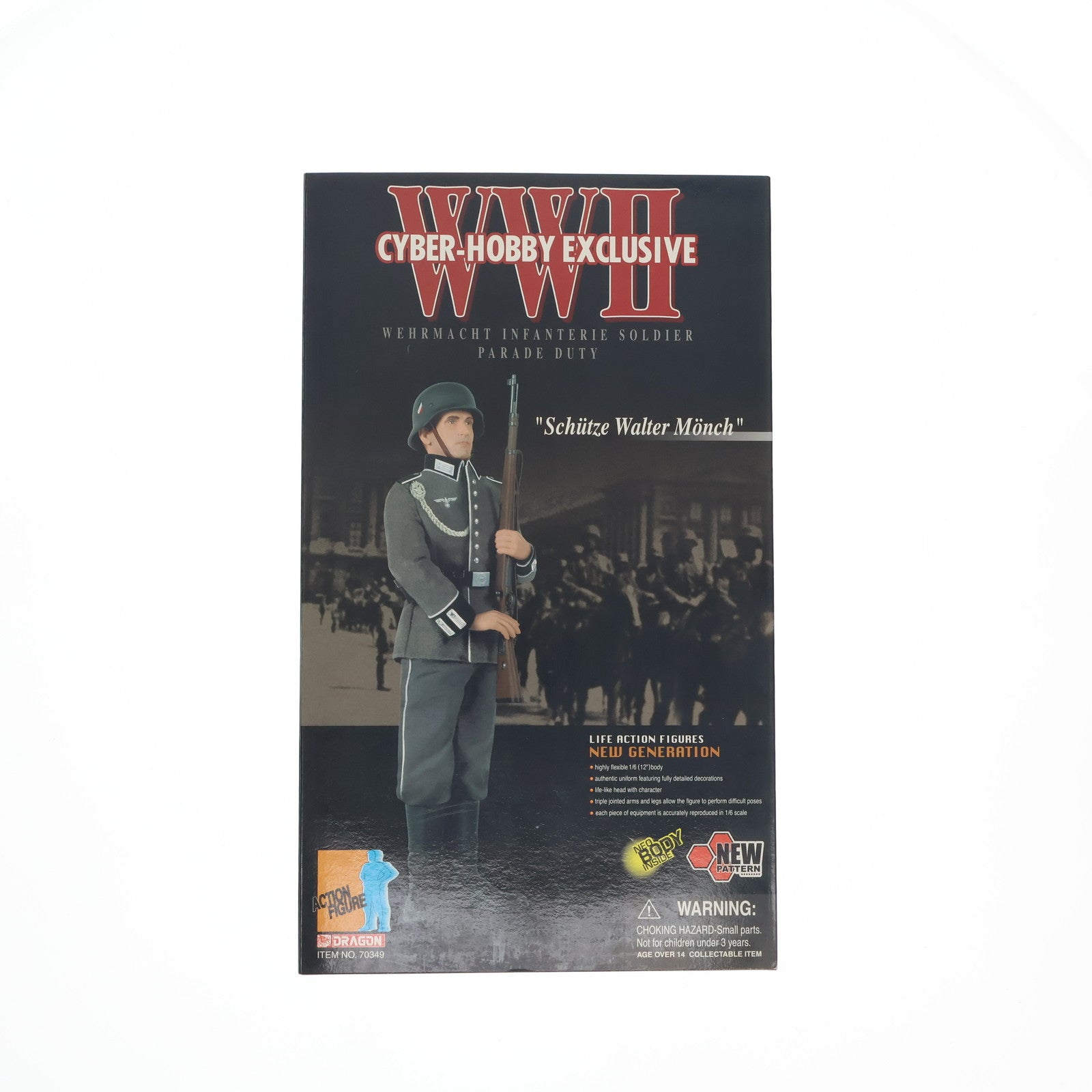 【中古即納】[FIG] サイバーホビー限定 WWII Wehrmacht Parade Duty Schutze Walter Monch 1/6 完成品 可動フィギュア(70349) DRAGON(ドラゴン)(20041231)